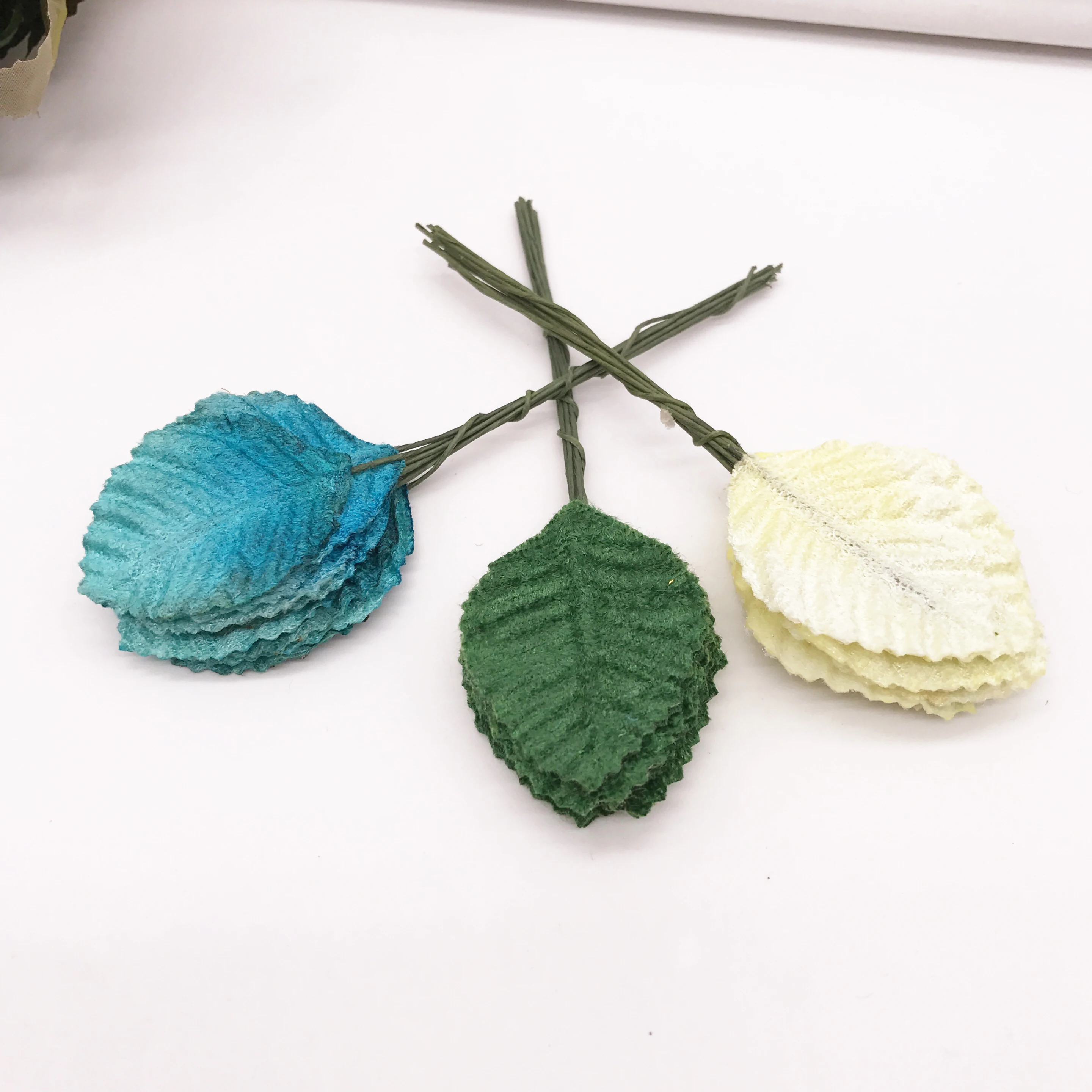 10 шт./компл. искусственные листья высокая имитация нейлон цветочный лист сделай