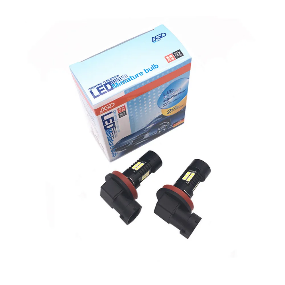 2X светодиодные противотуманные фары 1200LM 6000K Белый H11 12V 24V для Honda Odyssey 2004 2005 2006 2007 2008