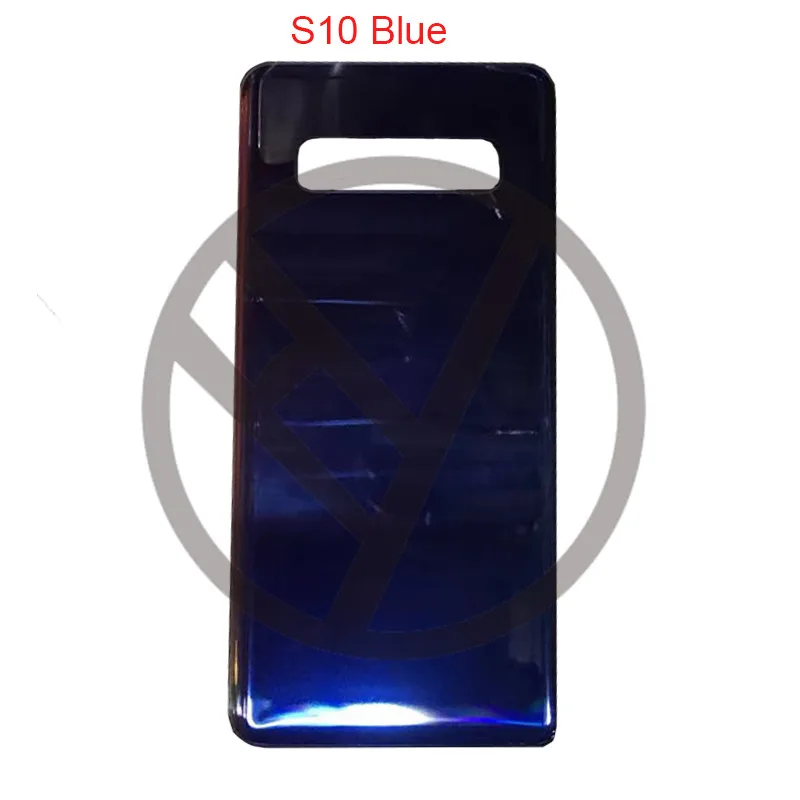 Для samsung S10 S10+ Крышка батарейного отсека задняя крышка батарейного отсека задняя стеклянная крышка корпуса для samsung Galaxy S10 S10 Plus задняя крышка корпуса