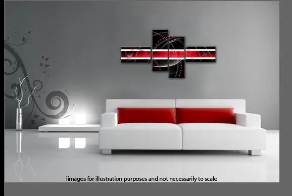 Hot selling Handcraft Modern oil painting on canvas abstract 4PC_J157 | Дом и сад