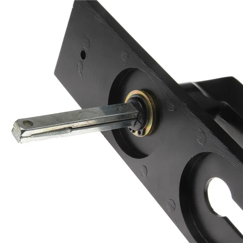 Черный сплошной пространство Алюминий немой механический Сплит комнатный замок