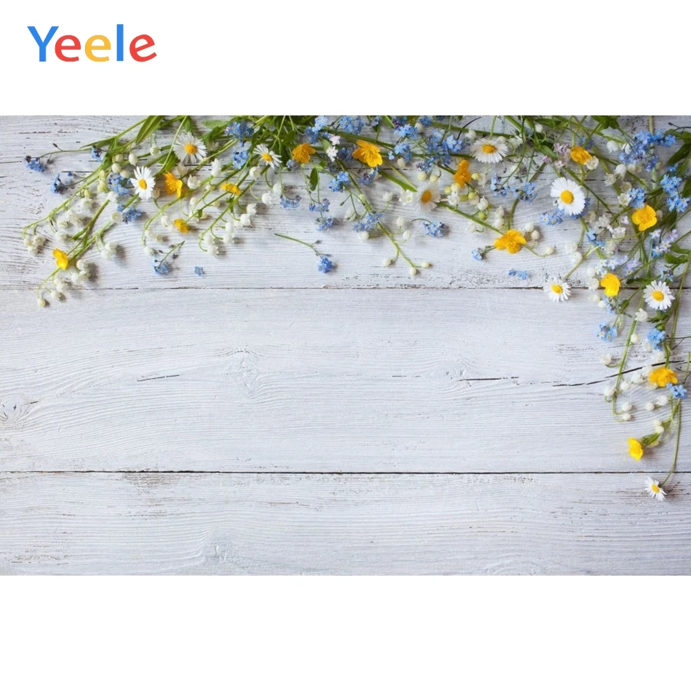 Yeele деревянные доски цветочные кружева зима Жасмин украшения Модные фотографии