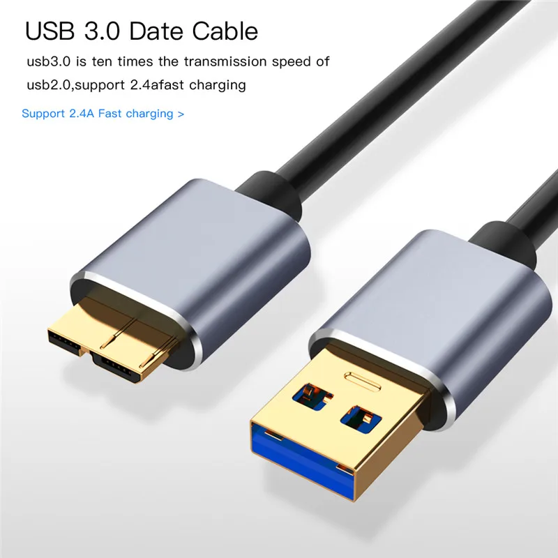 USB 3 0 кабель для быстрой передачи данных Micro B внешнего жесткого диска Samsung S5 USB-C |