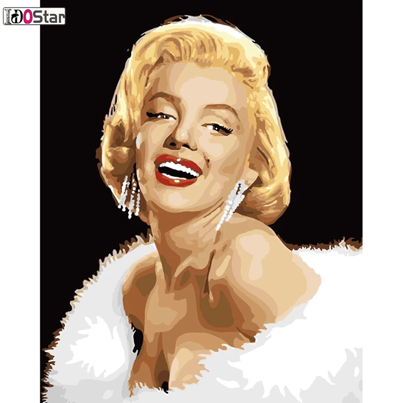Мэрилин Монро сексуальная богиня поп-звезда абстрактный Рисунок Сделай своими
