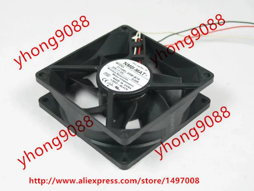 NMB MAT 3110RL 05W B79 F02 DC 24V 0.24A 80x80x25 мм вентилятор охлаждения сервера|square fan|server fandc 24v fan |
