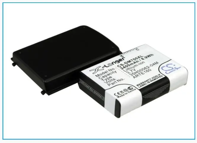 Аккумулятор Cameron Sino 2400mAh для O2 XDA Orbit 35H00062-04M ARTE160 для QTEK G200 35H00062-04M ARTE160 PDA, карманный Аккумулятор для ПК