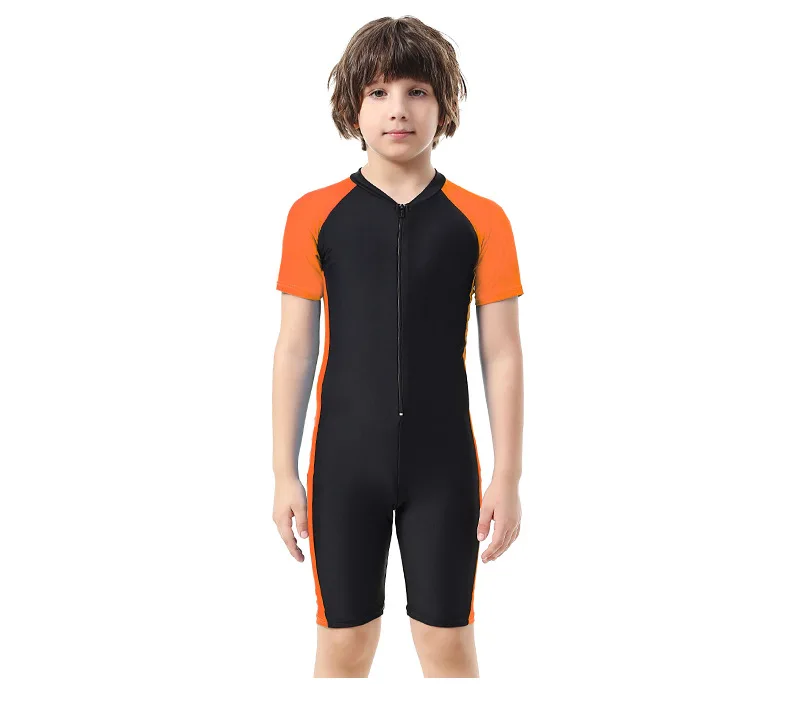 SBART Lycra Shorty Swimwear for Boy Girl Sun Protection Children Kids Swimming Bodysuits Elastic Quick-dry Bathing Suits
