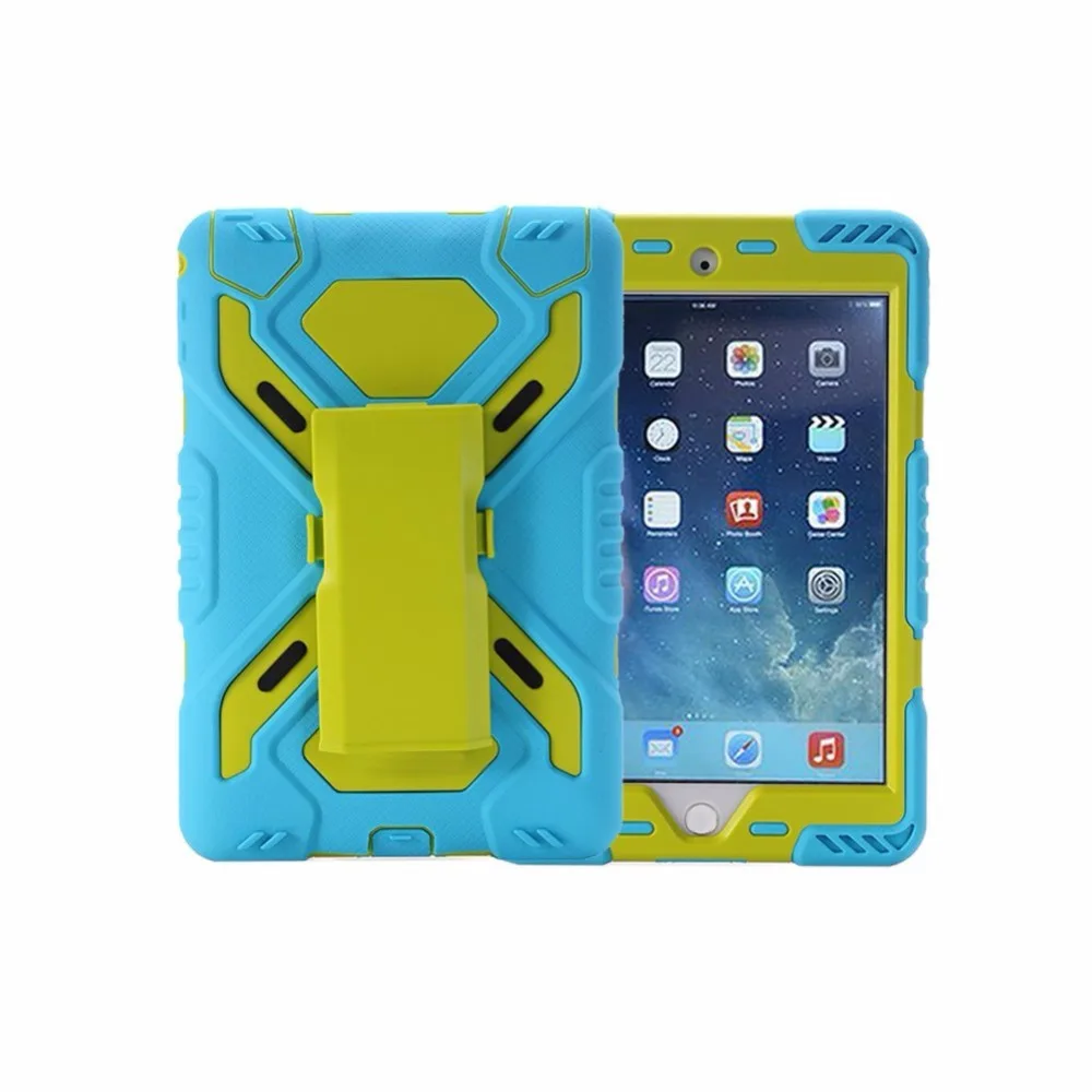 Чехол Pepkoo для Ipad mini 4 пластиковый защита детей экстремальная обязанность двойная