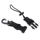 Первоклассная нейлоновая Дайвинг ремешок Камера светильник держатель пластиковый чехол с поворотной застежкой крепления с аксессуарами для дайвинга