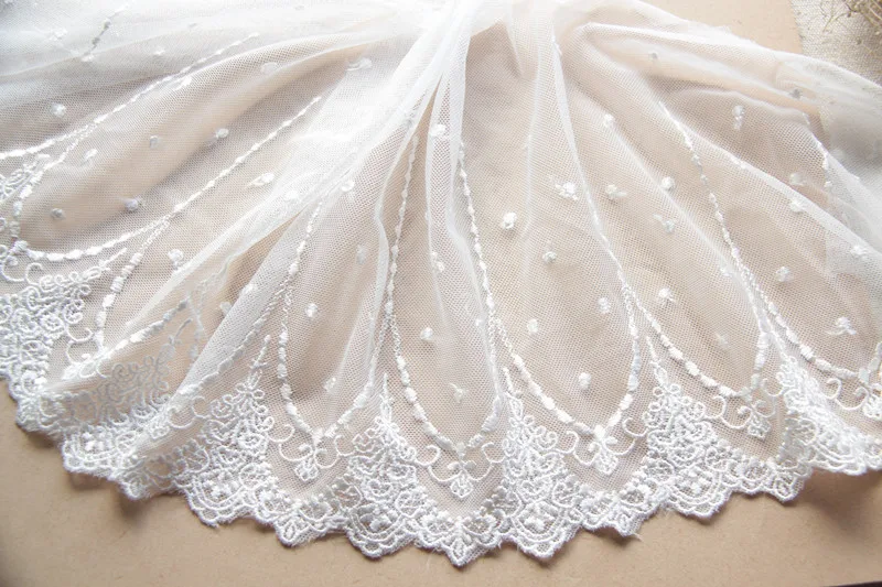 5 ярдов 20 см 7 87 &quotширокий слоновой кости Тюль Марлевое Платье Ткань Сетчатое