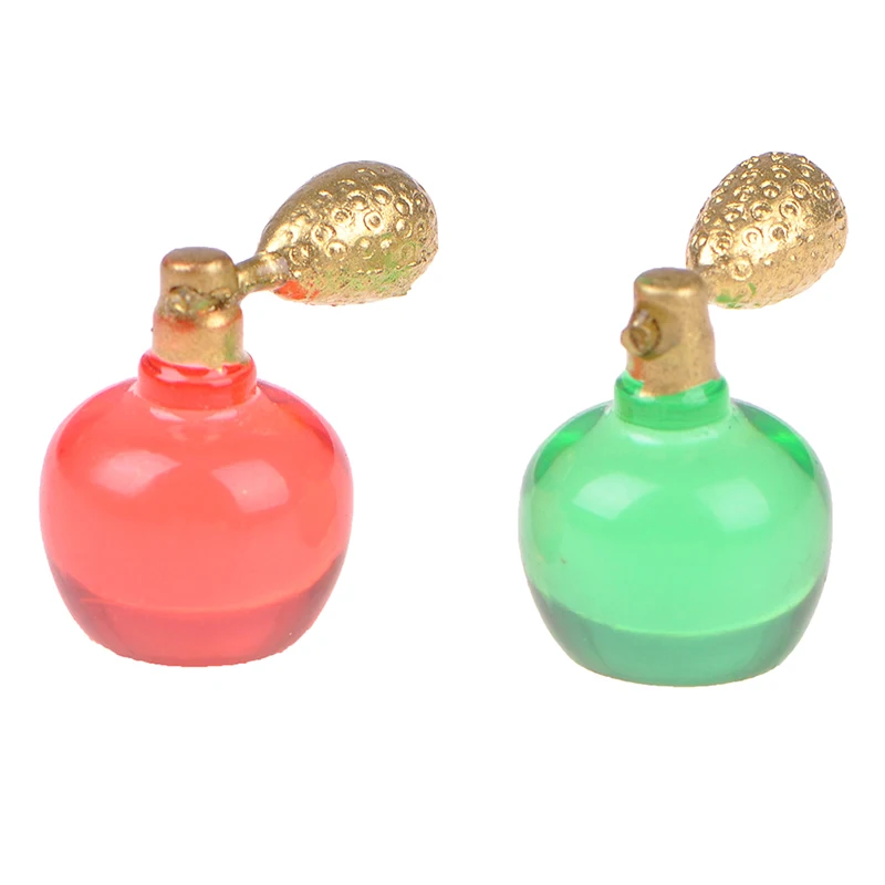 

1pc Miniature Perfume Bottle Model Pretend Play Toy Dollhouse Dress Table Decoration Furniture Toys
