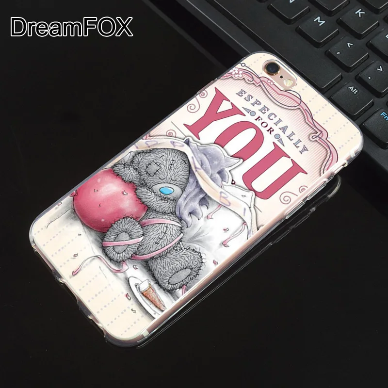 M206 Cute Teddy Bear Soft TPU Silicone Case Cover For Apple iPhone 11 Pro X XR XS Max 8 7 6 6S Plus 5 5S SE 5C 4 4S |