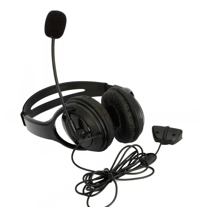 Черная гарнитура наушники микрофон для Microsoft Xbox 360 Live Game|microphone xbox 360|microphone