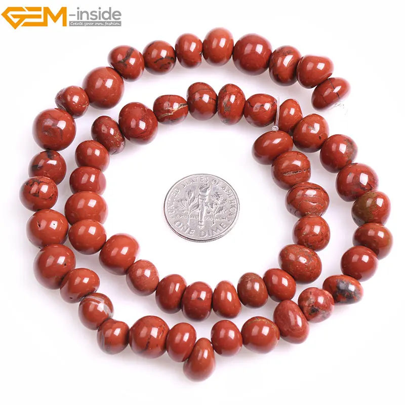 Gem-inside много смешанных Подвески из смешанных камней ассортимент произвольной формы картофельные стеклянные бусины для изготовления ювелирных изделий 8X12 мм 15 дюймов DIY ювелирные изделия