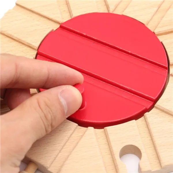 1 шт. переключатель круговой поворотный круг трек из Букового дерева слот для