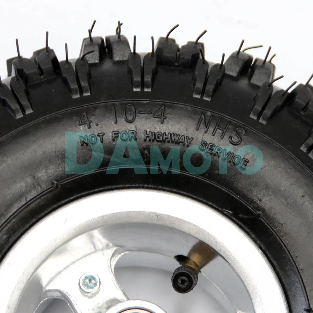 4 10-4 &quotдюймовые задние колеса шины для 49cc мини квадроцикл грязи скутер ATV багги |
