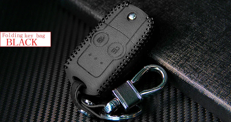 Умный/складной чехол-брелок из натуральной кожи для автомобиля CivicAccord Fit Feng Fan Ling