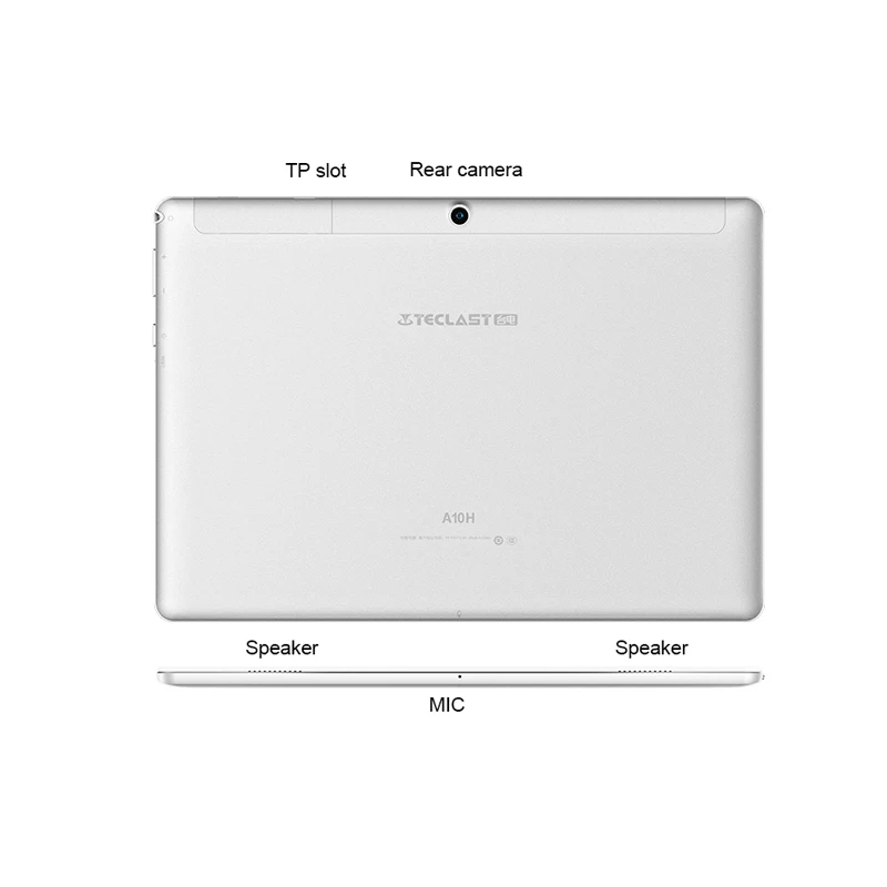 Teclast X10 Quad Core 3G phone T6580 Android 6.0 IPS 1280x800 Экран 1GB RAM 16GB ROM 10 1 дюймовый OTG FM GPS планшетный