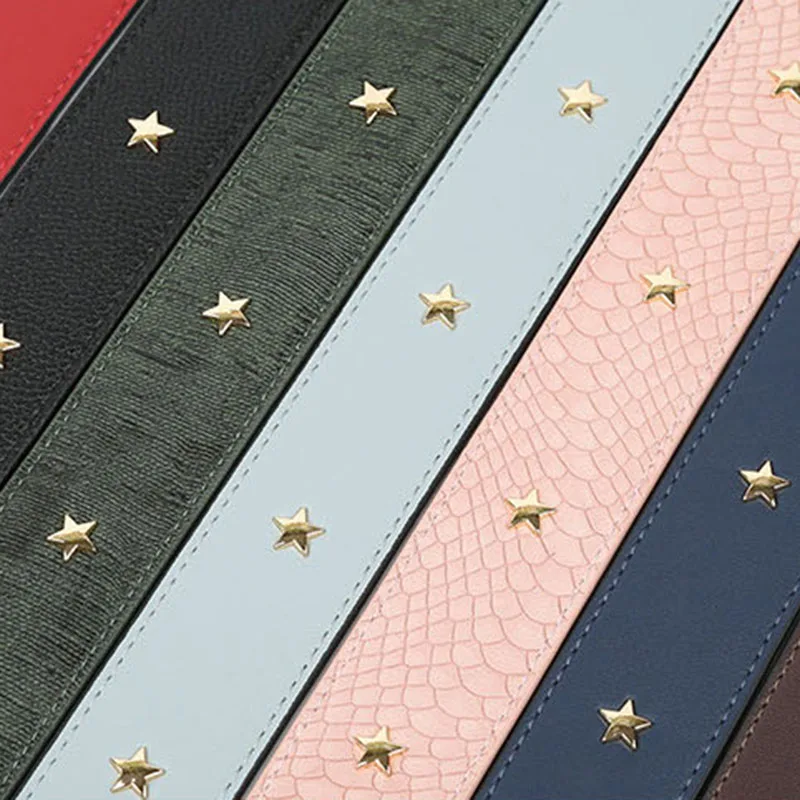 Звездный длинный ремешок для сумок сменный женщин аксессуары ремня на одно плечо