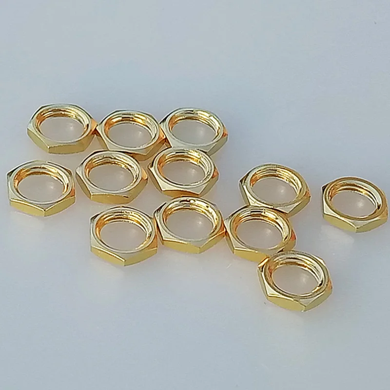 500 шт./лот Высококачественная позолоченная гайка SMA для коаксиального разъема RF