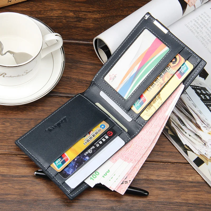 Baellerry известный бренд мужской кошелек Повседневный деловой короткий высокое