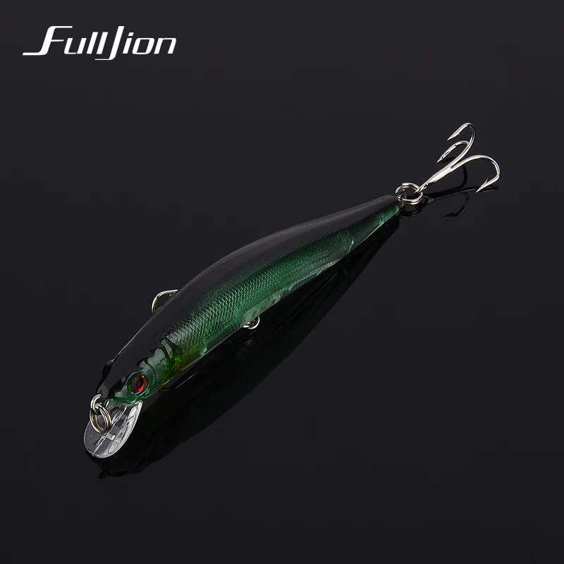 Fulljion 5 шт./лот рыболовные приманки-Воблеры Minnow жесткие приманки для рыболовных