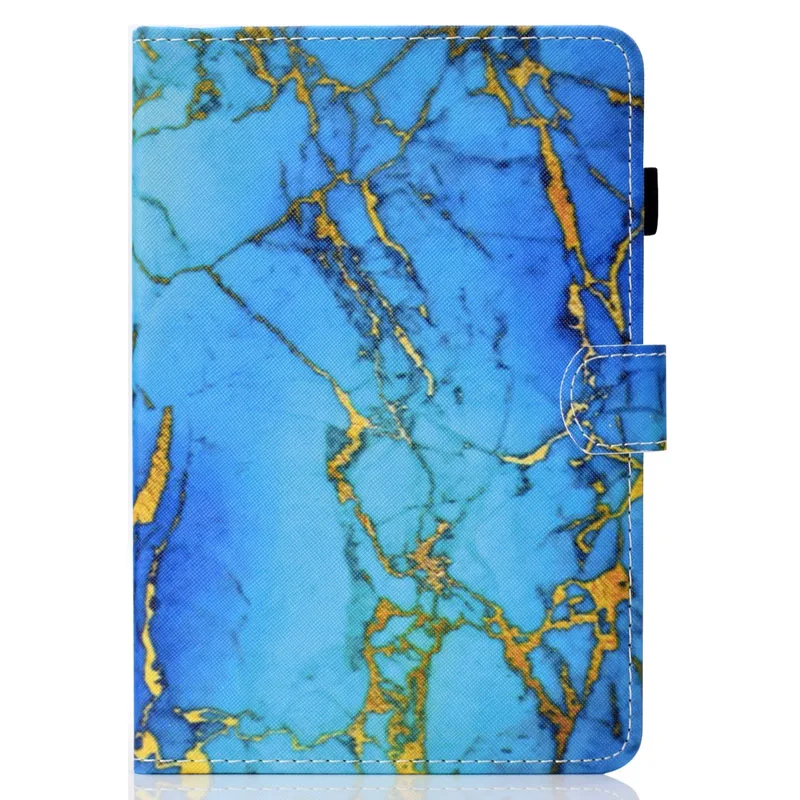 Case Флип-Стенд кожаный магнитный умный чехол для Samsung Galaxy Tab S5e 10,5 T720 T725 SM-T720 SM-T725+ пленка+ ручка - Цвет: Case