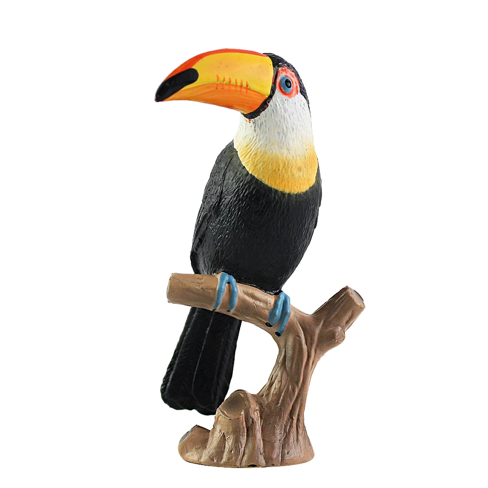 Фигурка Toucan модель игрушечного украшения подарок для творчества коллекция
