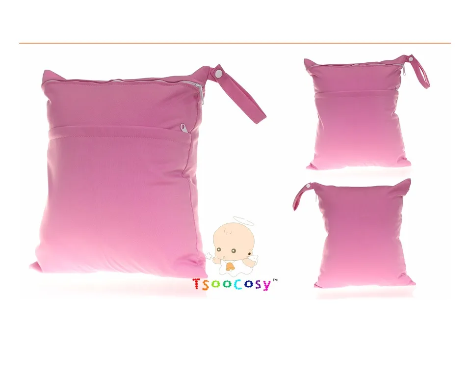 TSOOCOSY Детские Пеленки сумки с принтом двойной молнии Влажная/сухая сумка водонепроницаемый влажная ткань пеленки рюкзак многоразовые пеленки крышка WetBag