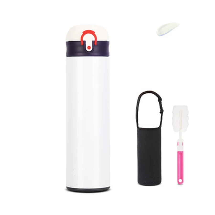 Термос из нержавеющей стали вакуумные фляжки прямая чашка чайные термокружки