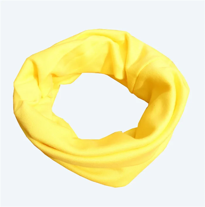 Yellow 21 цвет; Новинка; хлопковый шарф для малышей; Детский шарф для мальчиков; шейный платок; сезон осень-зима; воротники; шарф для маленьких девочек; аксессуары - Цвет: Yellow