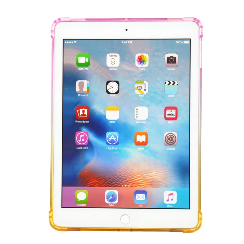 Wekays постепенное изменение ТПУ силиконовый чехол для iPad Mini 4 разноцветный