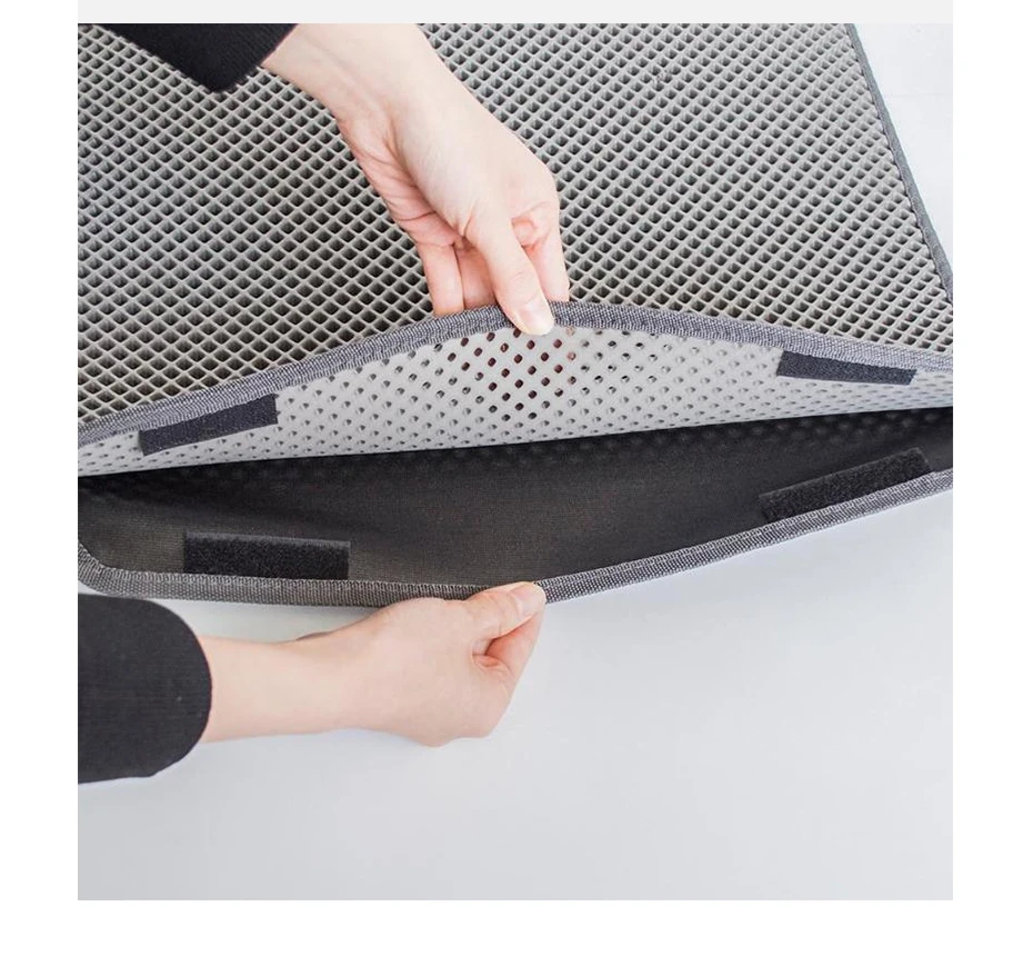 Водонепроницаемый коврик для кошек EVA двухслойный нескользящий чистки