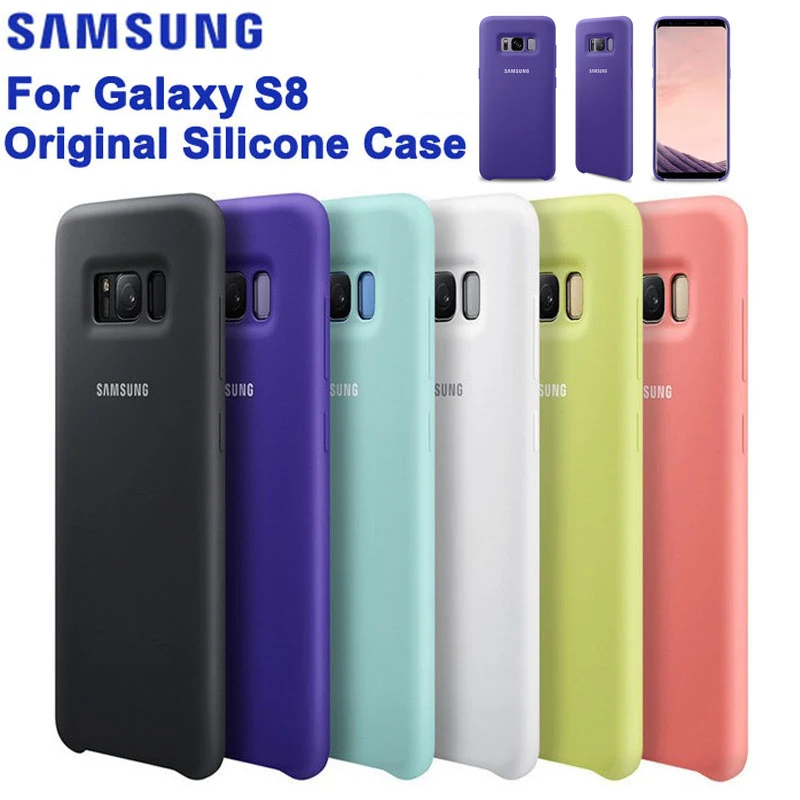 Оригинальный Мягкий силиконовый чехол для Samsung GALAXY S8 + Plus G9550 G9500 чехлы корпусы