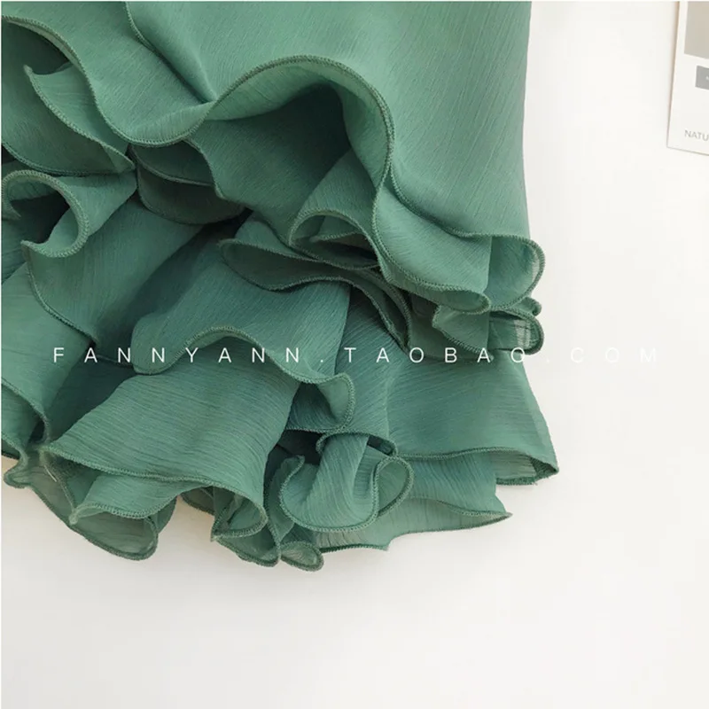 Комплекты одежды для маленьких девочек зеленого цвета 2 шт. летняя детская одежда