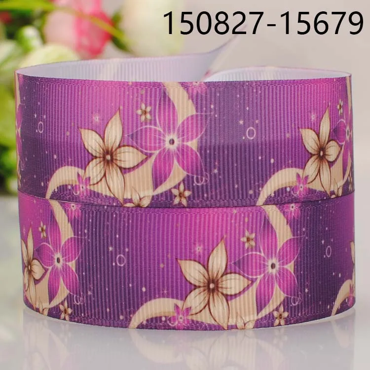 10 ярдов Различные размеры японский стиль печатная Grosgrain лента японские цветы