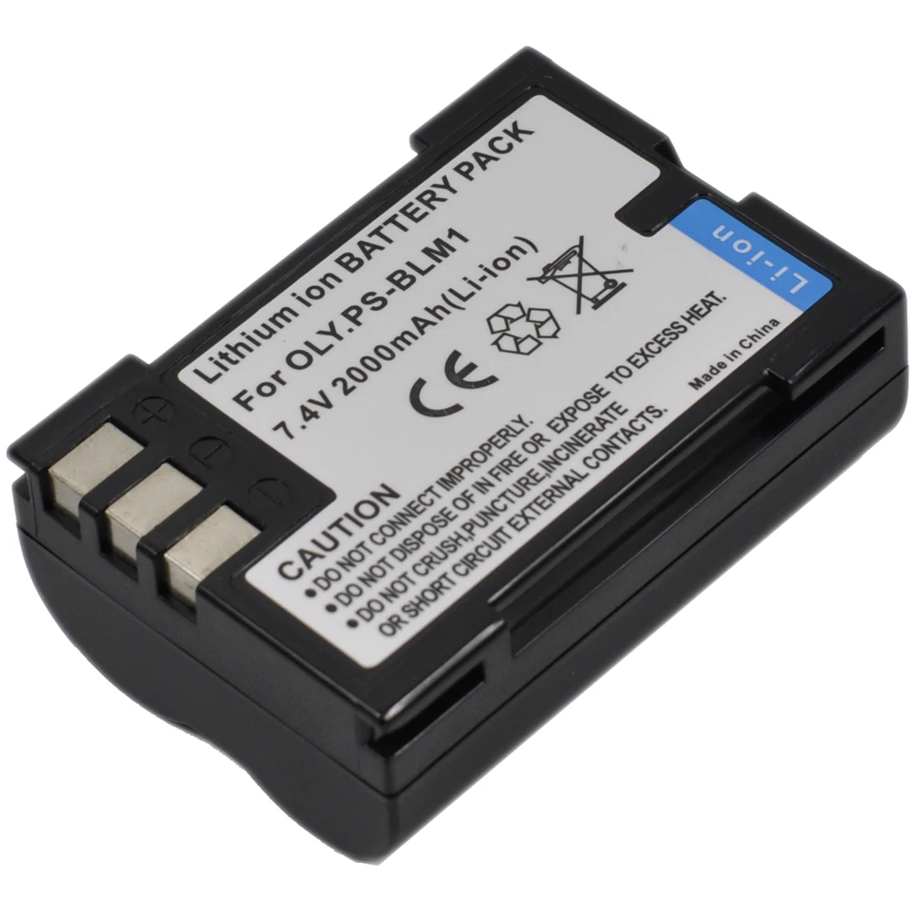 Батарея для BLM 1 PS BLM1 PSBLM1 EVOLT C 5060 7070 8080 E 3 30 520 300 330 500 цифровая камера Новинка|battery