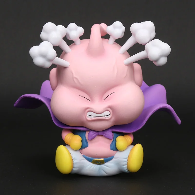 Жемчуг дракона GT истребитель Z Majin Buu и рисунком с надписью «boo сотовый ПВХ фигуркы игрушки супер сайян, «Жемчуг дракона king фигурка виджиты малыш Буу Фриза frieza Fina от - Цвет: Белый