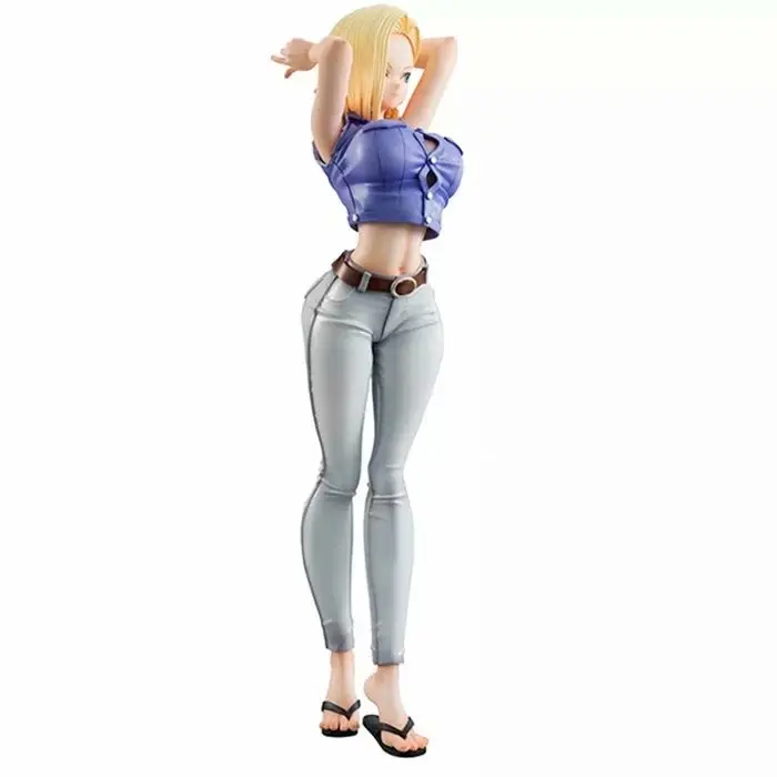 Dragon Ball Z Android № 18 Ver. III Сексуальная PVC Фигурки аниме Коллекционная модель игрушки