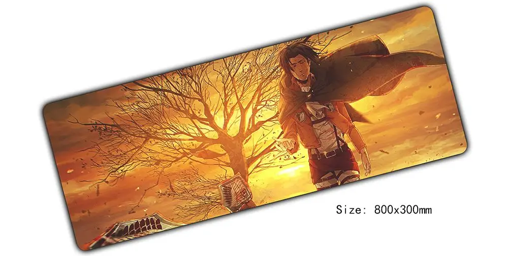 Коврик для мыши attack on titan 800x300x3 мм коврик для мыши для ноутбука padmouse Высококачественный Компьютерный игровой коврик для мыши locrkand геймер игровые коврики