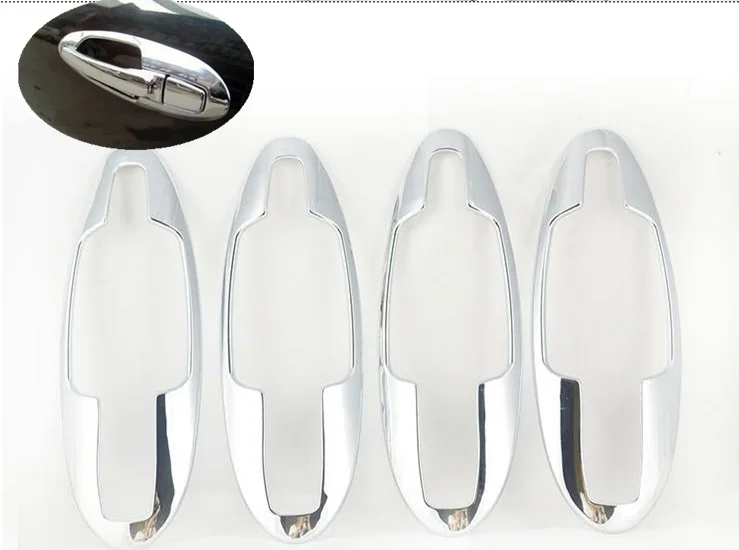 

FUNDUOO для Hyundai Sonata, 2002, 2003, 2004, 2005, новая хромированная Автомобильная дверная ручка, крышка чаши, отделка, наклейка, бесплатная доставка