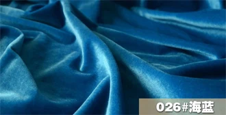 Вельветовая ткань в европейском стиле для вечернего платья Южная Корея плюшевая