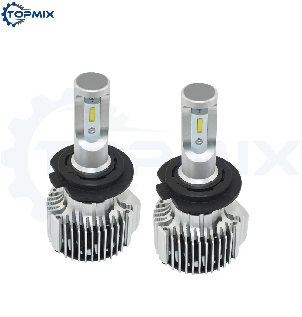 2017 новейший H7 Автомобильный светодиодный комплект для преобразования фар 72W 8000LM