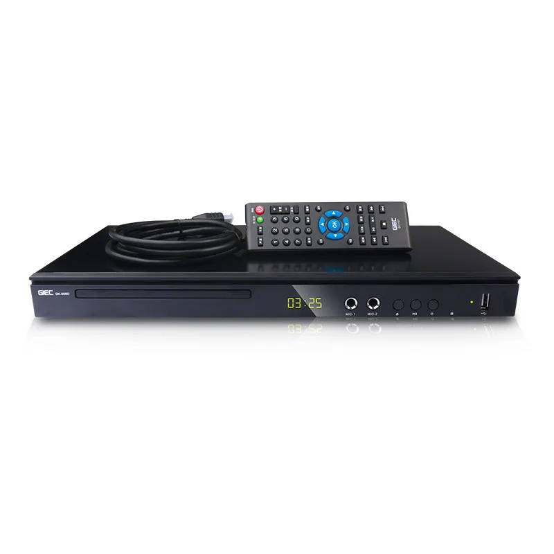 GIEC GK-908D домашний dvd-плеер EVD плеер VCD плеер HD мини CD плеер HD 1080P