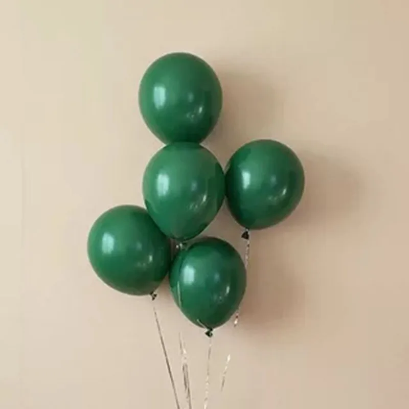10pcs10inch красный, темно-зеленый, чернильный синий чистый латекс свадебный шар праздничное украшение для дня рождения подарок детское украшение душевой кабины