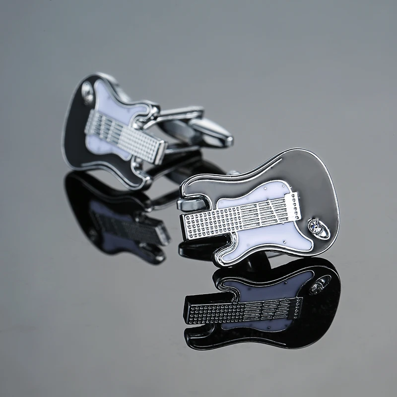 Высокая креативность Музыкальные инструменты Близнецы Запонки-пуговицы подарки