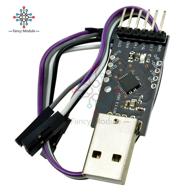 CP2102 USB 2 0 к TTL UART модуль для Arduino 6Pin последовательный преобразователь STC Замена FT232