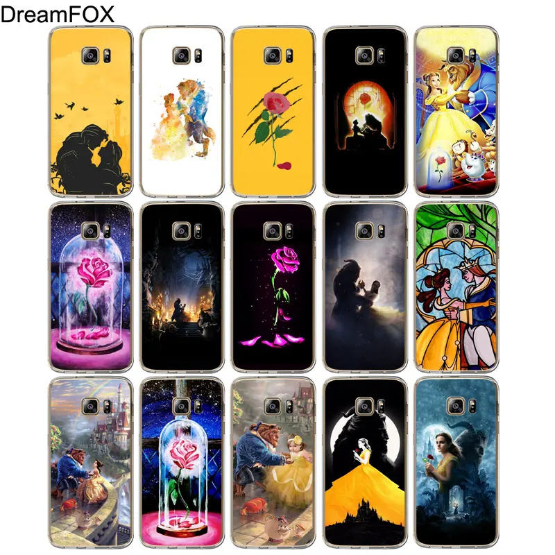 DREAMFOX M397 Beauty Beast Soft TPU Silicone Case Cover For Samsung Galaxy Note S 6 7 8 9 10 10e 11 11e Lite Edge Plus |