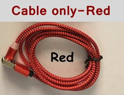Cable-Only-Red Новые 3 в 1 Многофункциональный магнитный кабель для зарядки телефона Тип-C эффектом приближения C зарядкой Micro-USB 8-Pin Супер Магнитная Адсорбция w/светодиодный - Цвет: Cable-Only-Red