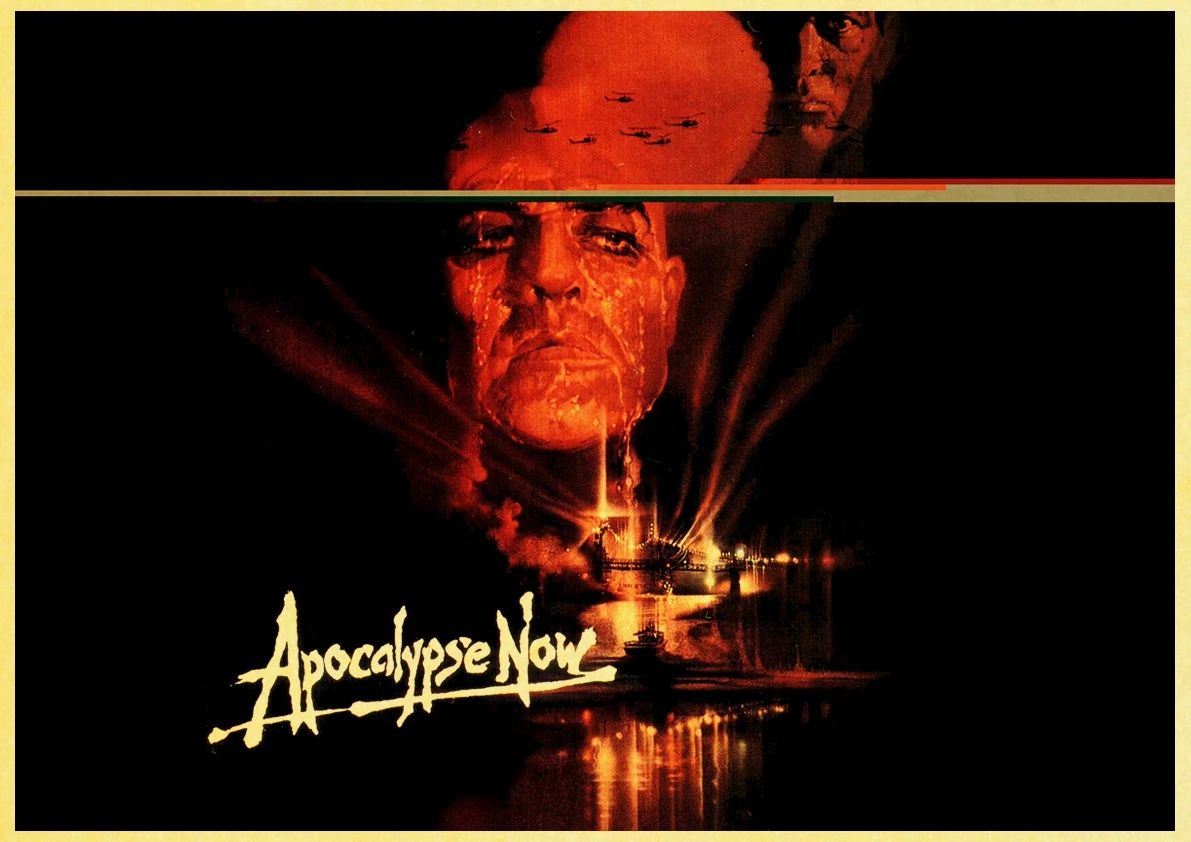 E099 Apocalypse Now Marlon Brando винтажный бумажный плакат настенная живопись украшение дома 42X30 см 30X21 см - Цвет: E099